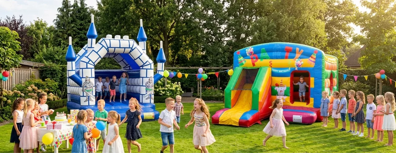 Verjaardag organiseren met Springkussenverhuur Haaglanden