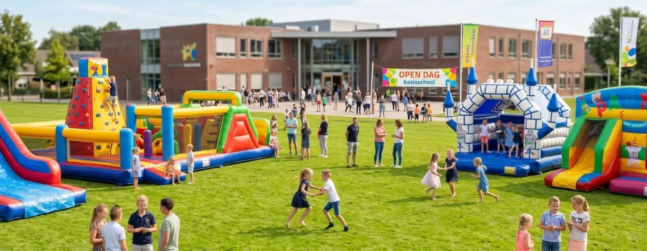 Open dag organiseren met Springkussenverhuur Haaglanden