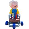 Opblaasbare Sarah met Rollator Opblaasbare Sarah met Rollator