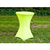 Statafel met groene rok