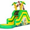 Glijbaan Jungle met water / ballenbad Glijbaan Jungle met water / ballenbad