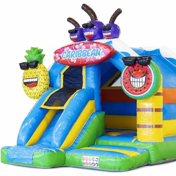 Springkussen Summer Party met Glijbaan
