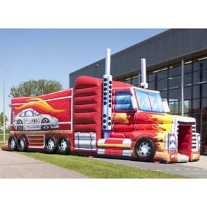 Stormbaan vrachtwagen