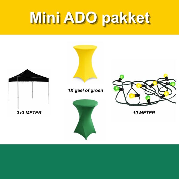 Mini ADO feestpakket Mini ADO feestpakket