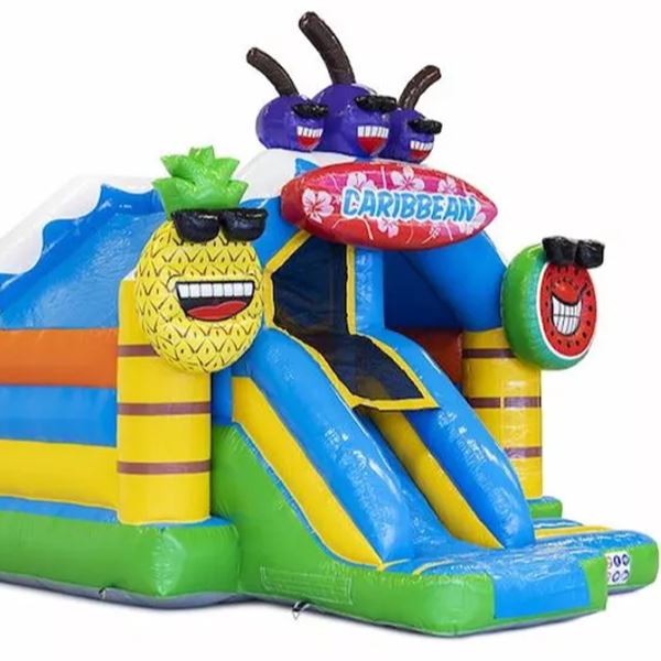 Springkussen Summer Party met Glijbaan