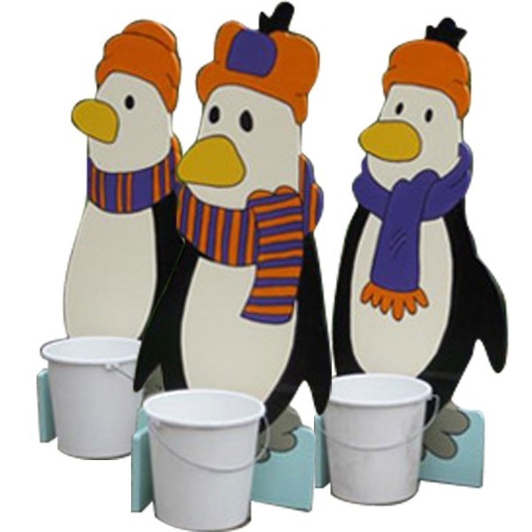 Houten Pinguïn Voeren